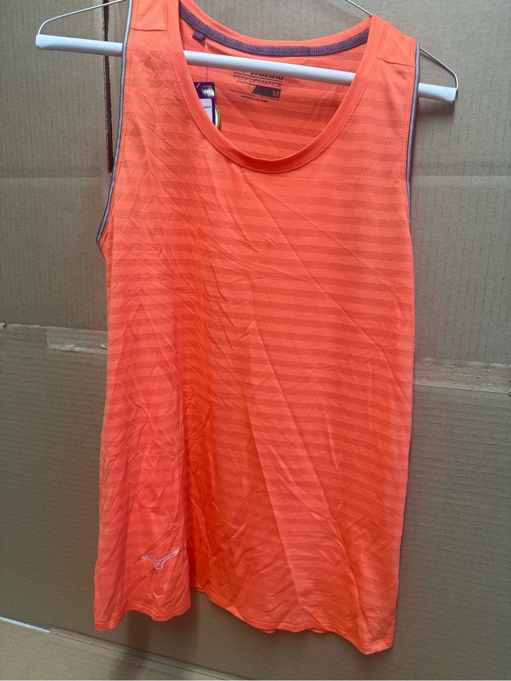 New Mizuno Bright Coral Performance Women's Tank